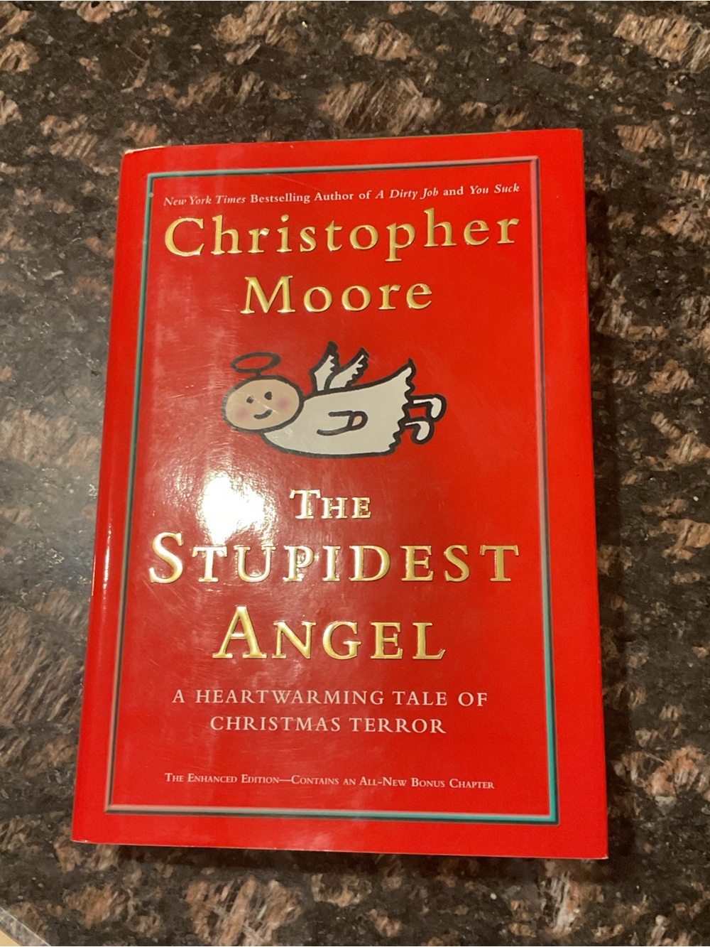 Christopher Moore "The Stupidest Angel" Hardcover